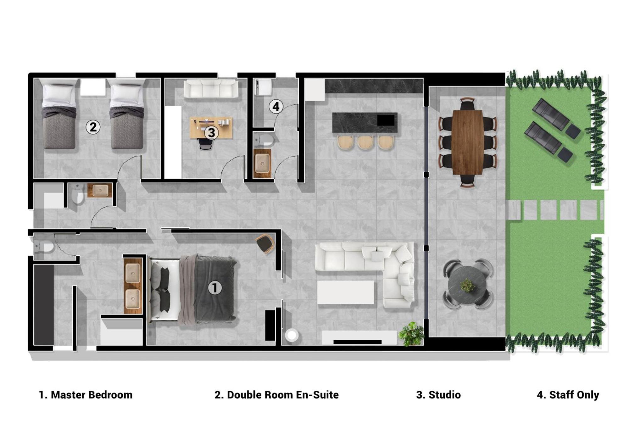 The Oasis Residence Jambiani  Exterior foto